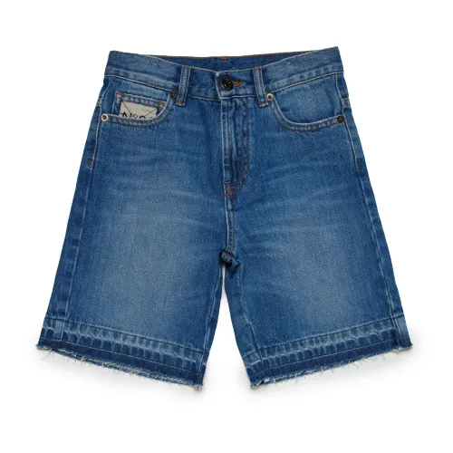 Vintage Blaue Denim Shorts N21