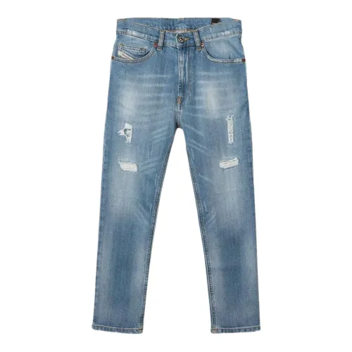 Vintage Distressed Skinny Jeans für Kinder Diesel