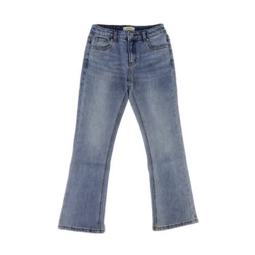 Vintage Flare Jeans in Hellblauem Denim ViCOLO