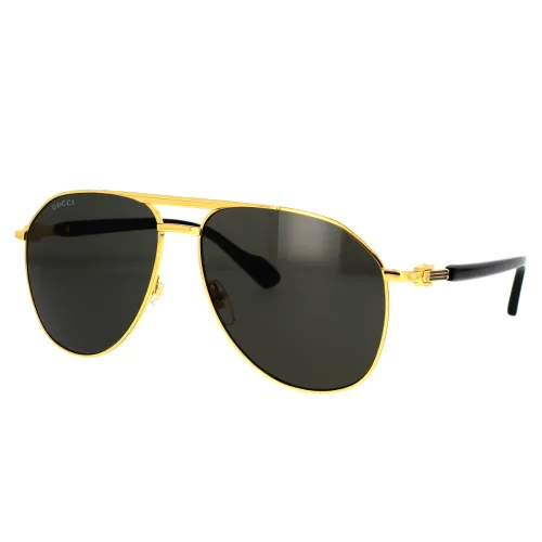 Vintage-inspirierte Oversized Piloten Sonnenbrille Gucci