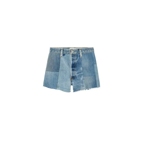 Vintage Levi's 70s Patched Shorts Re/Done