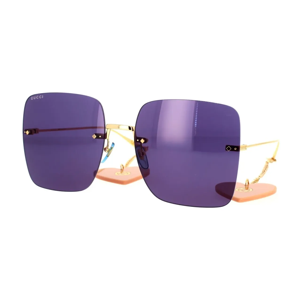 Vintage Oversized Quadratische Sonnenbrille,Stylische Sonnenbrille Gg1147S Gucci