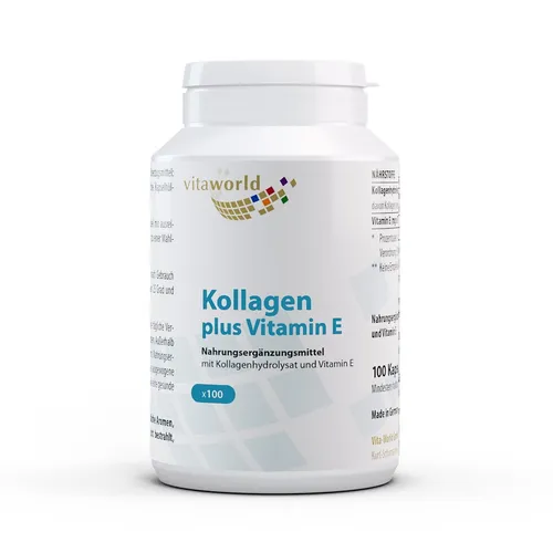 Vita World - KOLLAGEN HYDROLYSAT 500 mg Kapseln Vitamine