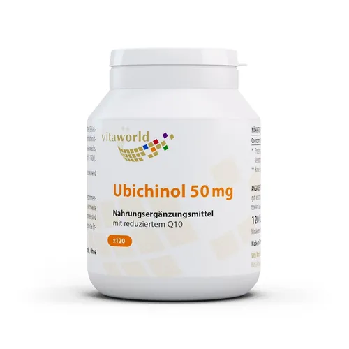 Vita World - UBICHINOL 50 mg Kapseln Mineralstoffe