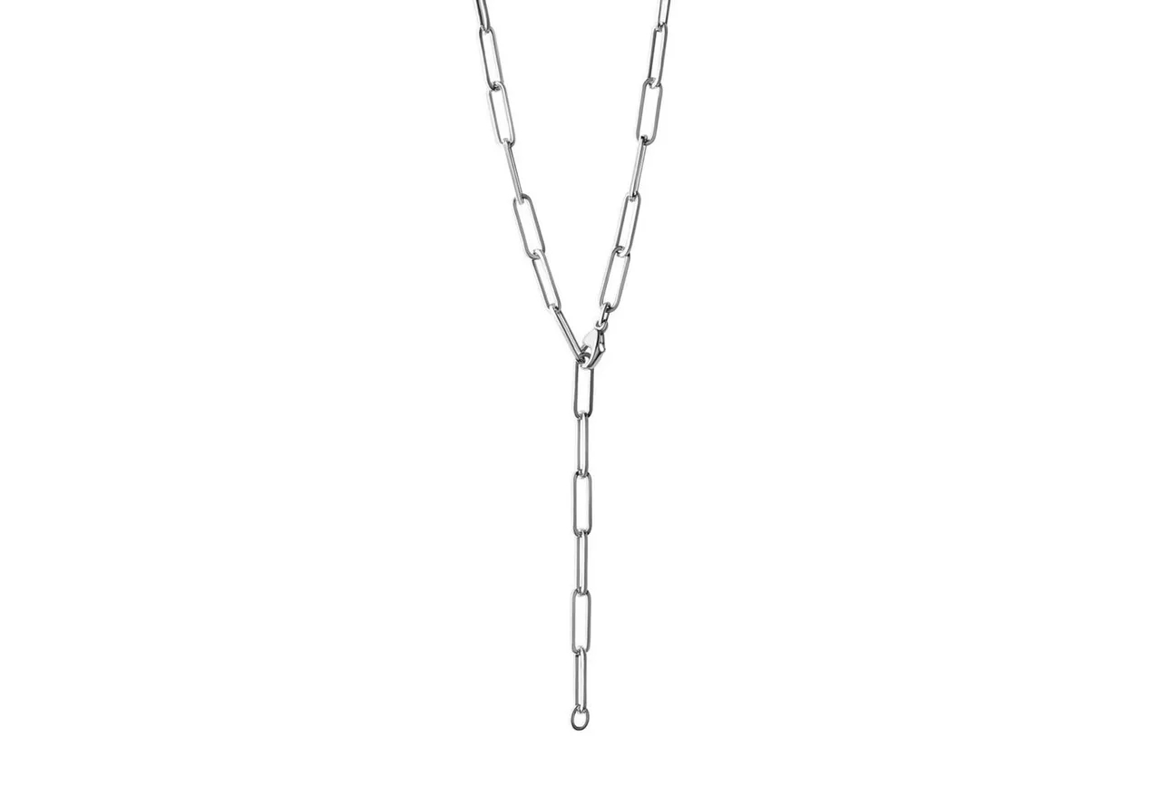 Vivance Collierkettchen 925/- Sterling Silber rhodiniert Gliederkette 55 cm  - Preise vergleichen