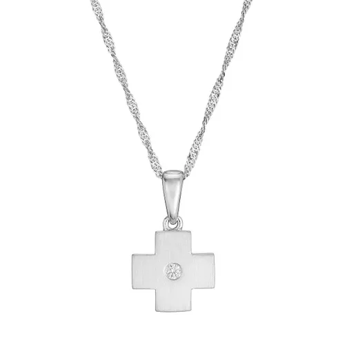 VOLARE Halskette - Necklace with Pendant - Gr. unisize - in Silber - für Damen