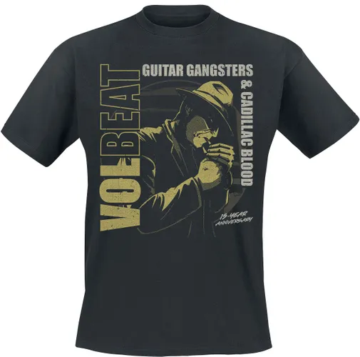 Volbeat Guitar Gangsters & Cadillac Blood 15th Anniversary T-Shirt schwarz in L