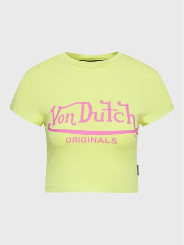Von Dutch T-Shirt Arta 6230061 Grün Regular Fit