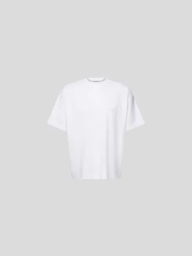 VTMNTS Oversized T-Shirt aus reiner Baumwolle in Weiss