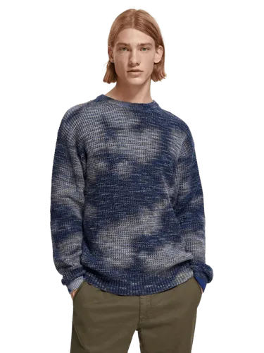 Waffle-knitted pullover sweater - Größe XXL - Multicolor - Mann - Pullover - Scotch & Soda