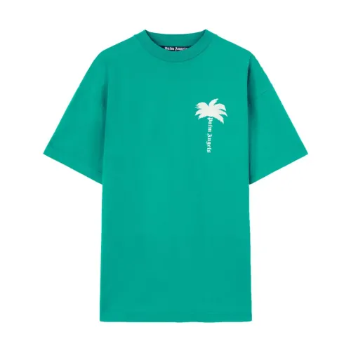 Waldgrünes Palmen T-Shirt Palm Angels