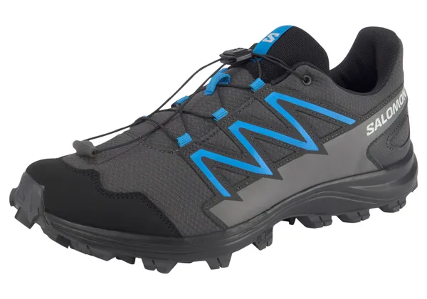 Wanderschuh SALOMON "WATTARA M" Gr. 45, grau (grau, blau) Schuhe Herren