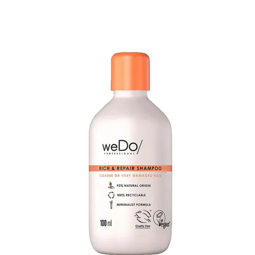 weDo/ Professionelles reichhaltiges und reparierendes Shampoo 100ml