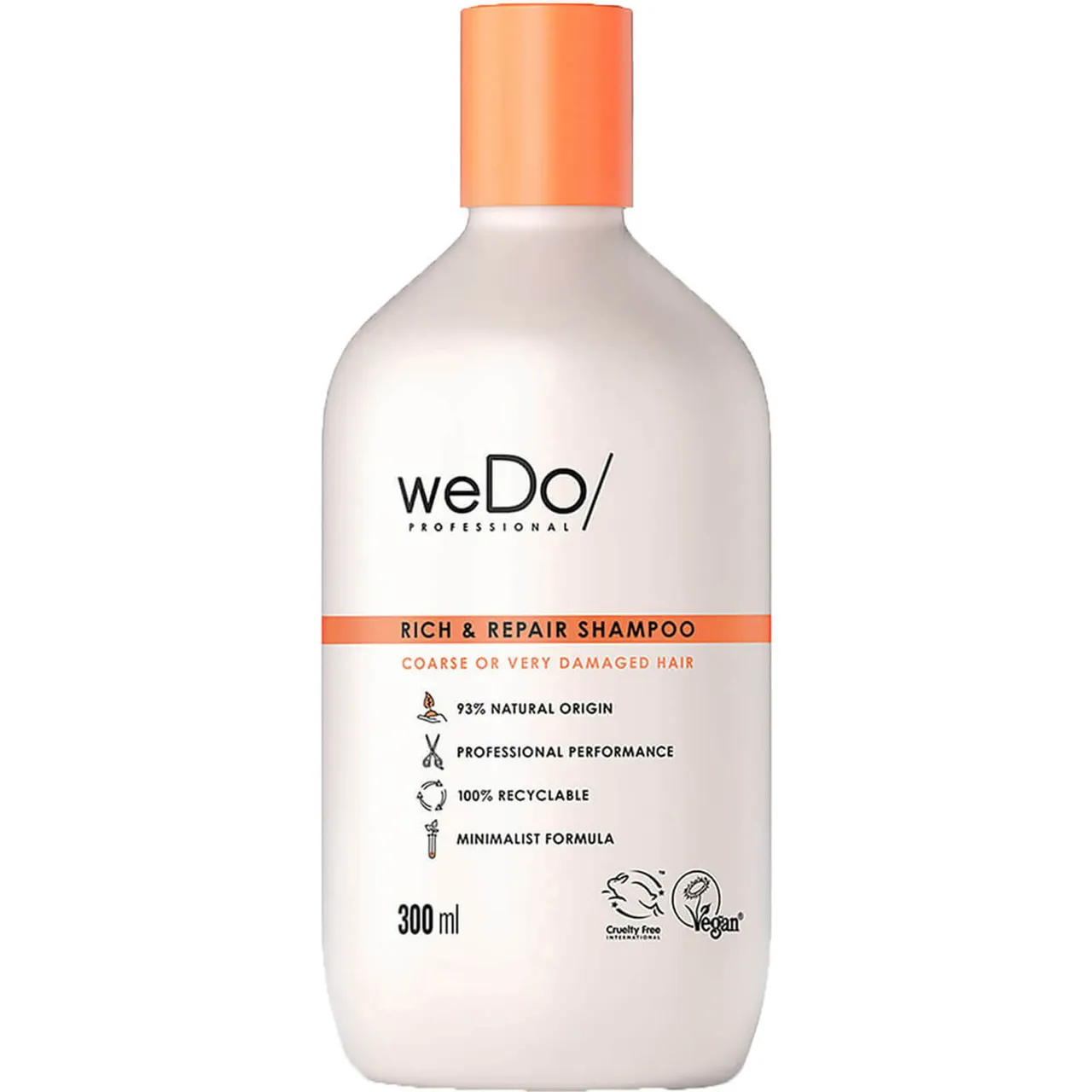 weDo/ Professionelles reichhaltiges und reparierendes Shampoo 300ml