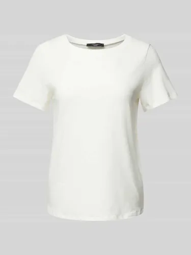 Weekend Max Mara T-Shirt mit Rundhalsausschnitt Modell 'MULTIF' in Offwhite