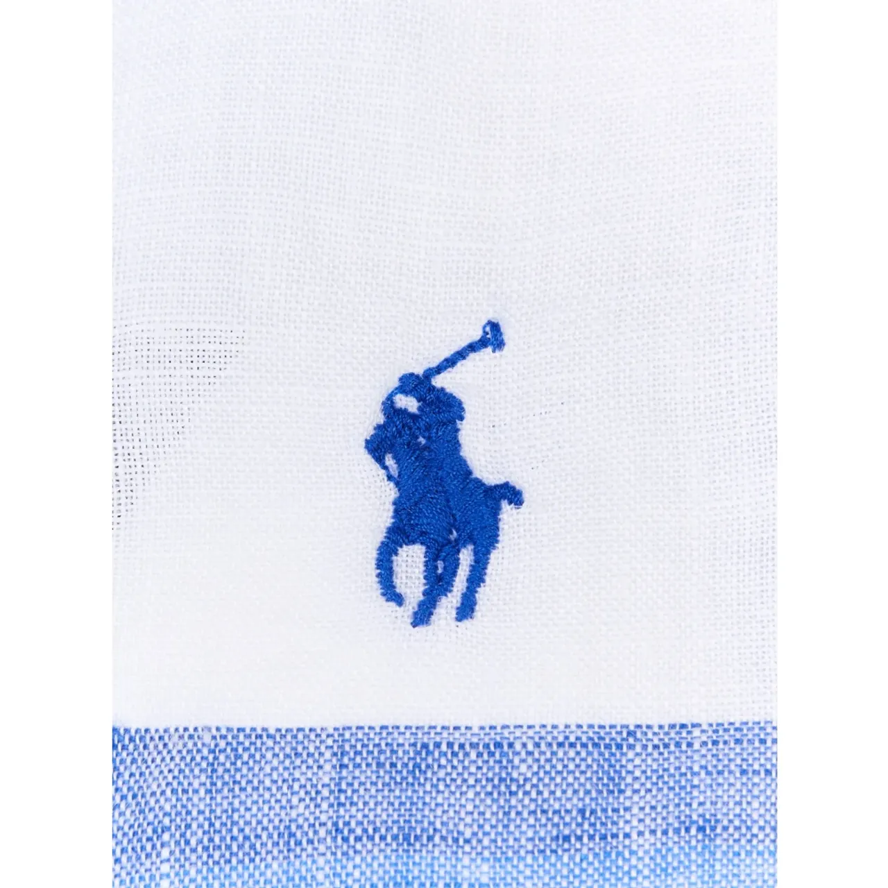 Weiß/Blau Multi Hemd Polo Ralph Lauren