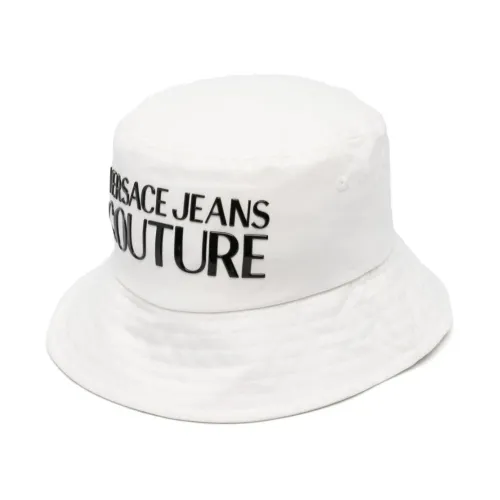 Weiße Fischerhut Versace Jeans Couture