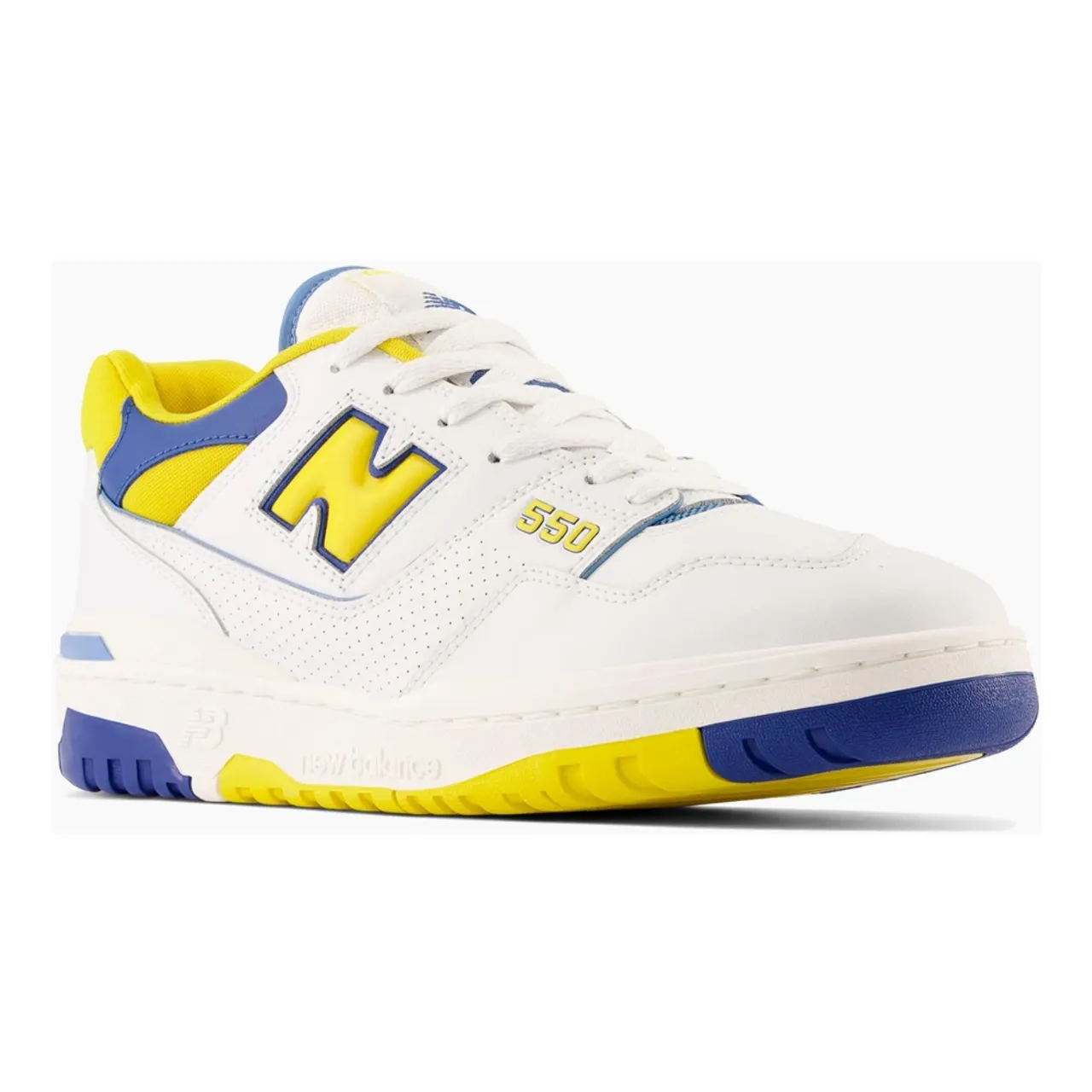 Weiße Gelbe Blaue 550 Sneakers New Balance