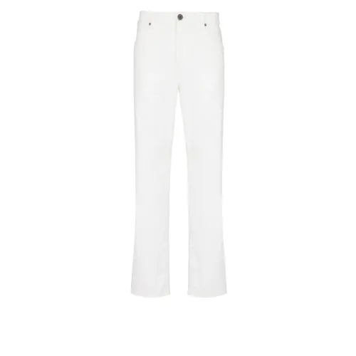 Weiße Jeans Balmain