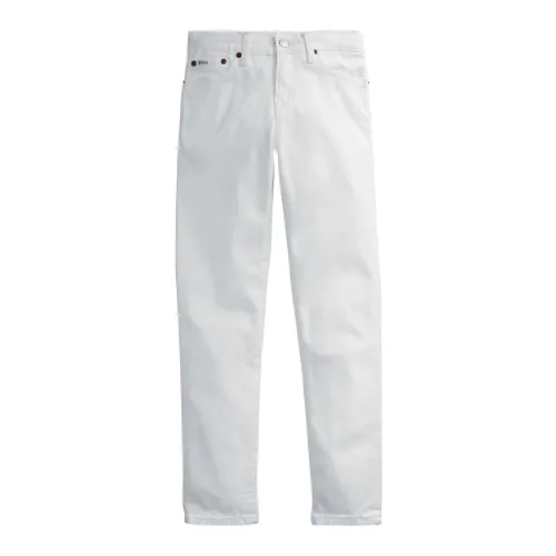 Weiße Jeans mit Gürtelschlaufen Ralph Lauren