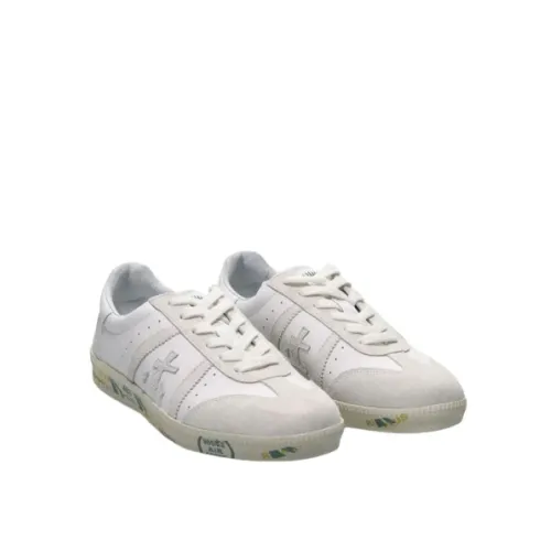 Weiße Leder Bonnie Sneakers für Herren Premiata