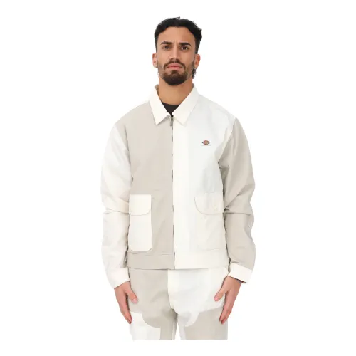 Weiße leichte Jacken für Männer Dickies