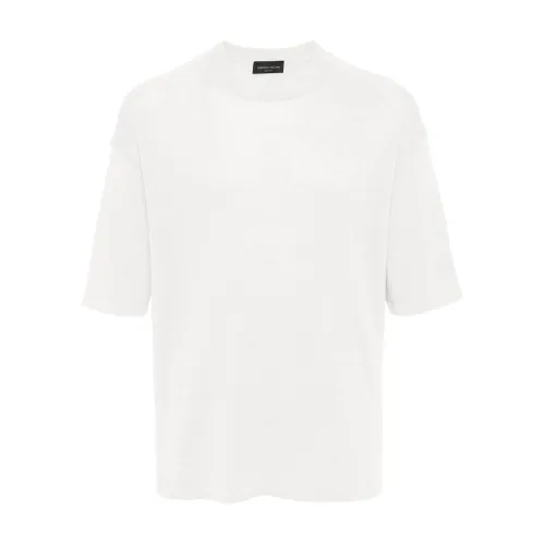 Weiße Sweatshirt Ss24 Roberto Collina