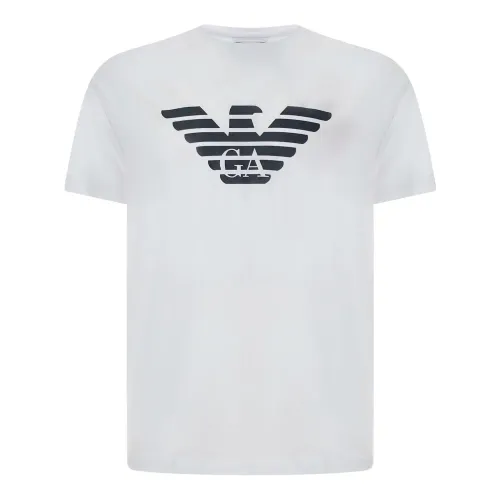 Weiße T-Shirts und Polos Emporio Armani