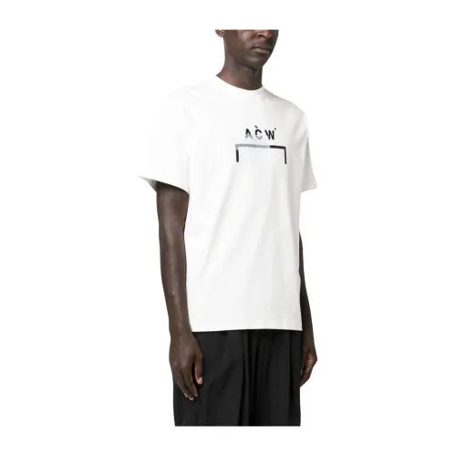 Weiße T-Shirts und Polos mit Strata-Halterung A-Cold-Wall