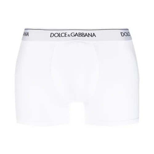 Weiße Unterwäsche mit 3,5 cm Absatz Dolce & Gabbana