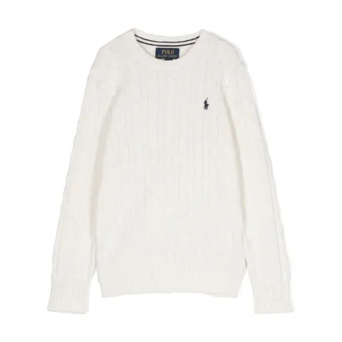 Weißer Pullover Ralph Lauren
