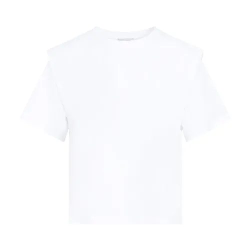 Weißes Baumwoll Zelitos T-Shirt Isabel Marant