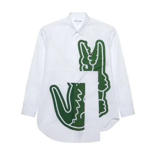 Weißes Hemd mit Asymmetrischem Design Comme des Garçons