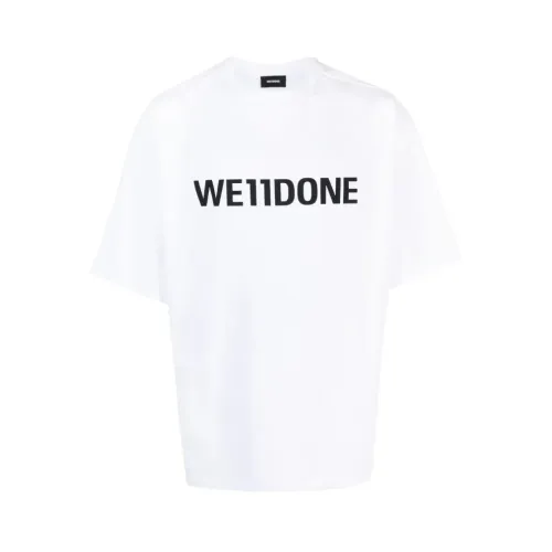 Weißes Logo T-Shirt We11Done