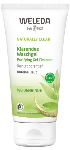 WELEDA Bio Naturally Clear Waschgel - porentiefe