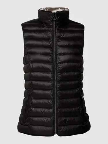 Wellensteyn Steppweste mit Label-Applikation Modell 'Italy Vest' in Black
