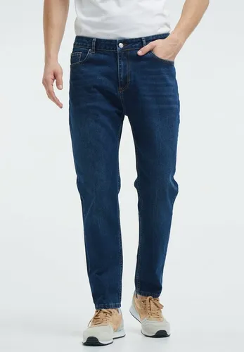 wem 7/8-Jeans Gustav Cropped Fit – Mittlere Bundhöhe: Knapp über dem Knöchel