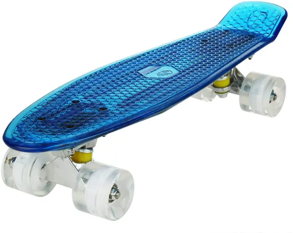 WeSkate 55cm Skateboard Complete Crystal 22" Cruiser