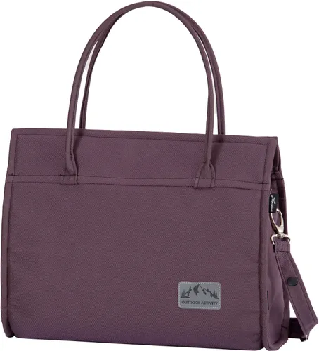 Wickeltasche HARTAN "Casual bag, Outdoor Activity" Gr. B/H/T: 32 cm x 40 cm x 21 cm, lila (amethyst) Baby Taschen Handgepäck