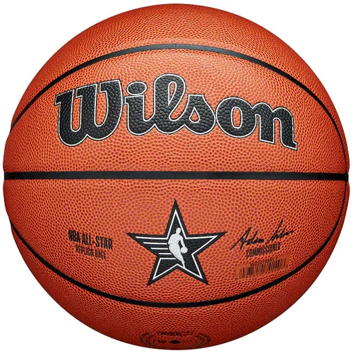 Wilson 2024 NBA All Star Replica Bskt 7, Gold 7
