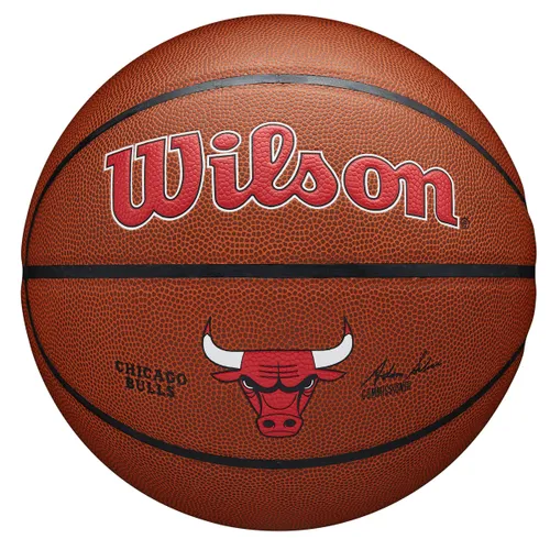 Wilson NBA Chicago Bulls Team Composite Basketball, Rot 7