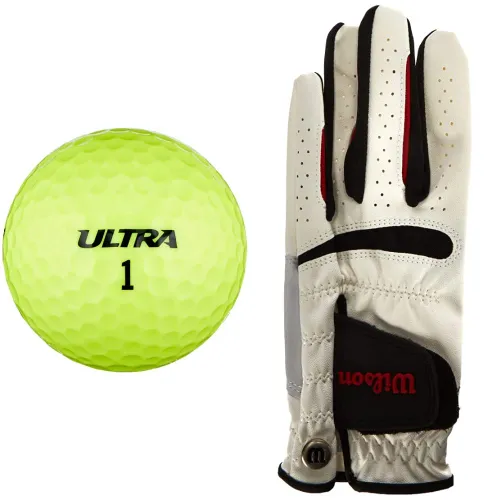 Wilson Ultra, 2-Piece Golfbälle für mehr Länge,