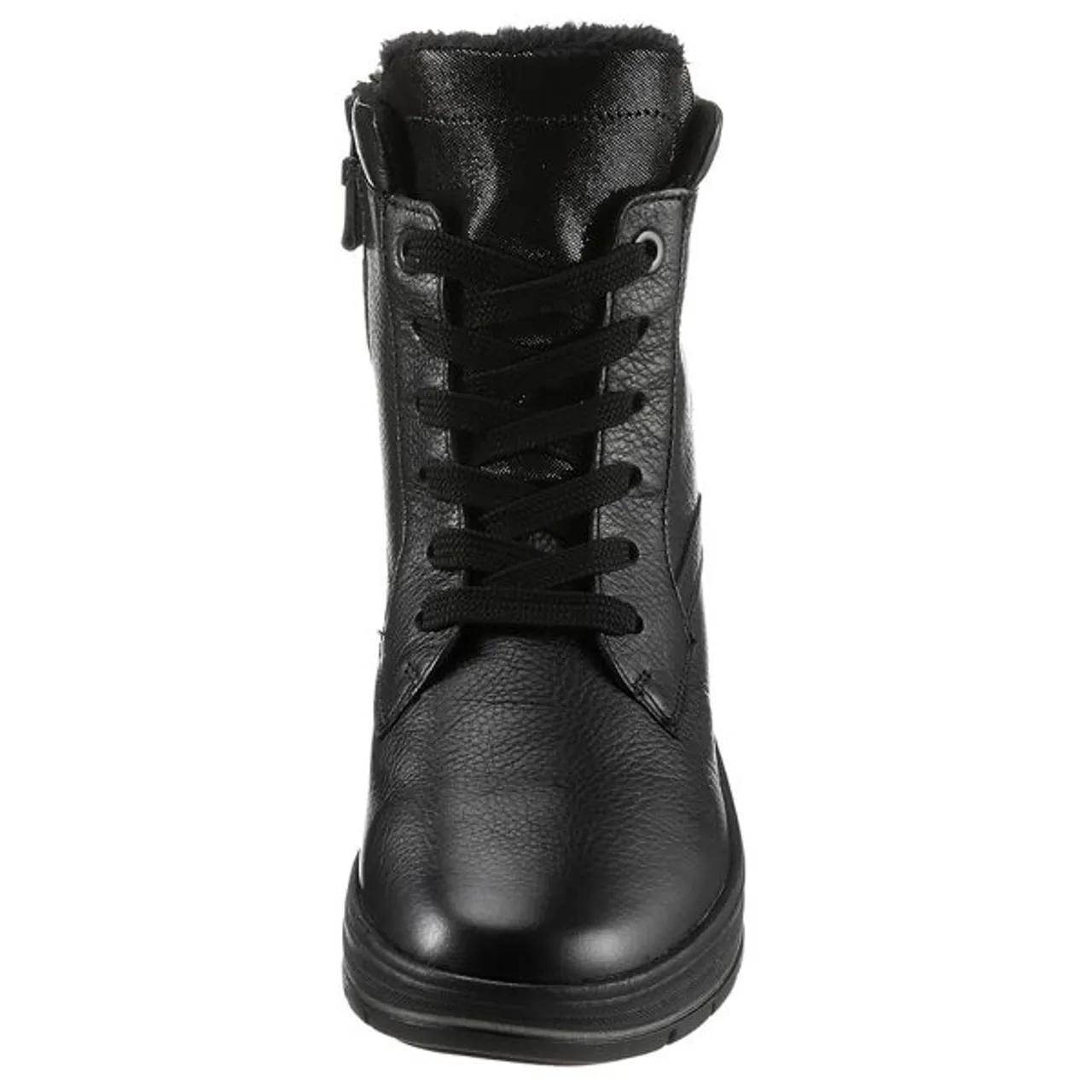 Winterboots ARA "CLAIS KEIL ST." Gr. 6 (39), schwarz (black) Damen Schuhe Reißverschlussstiefeletten mit komfortabler Schuhweite G (weit)