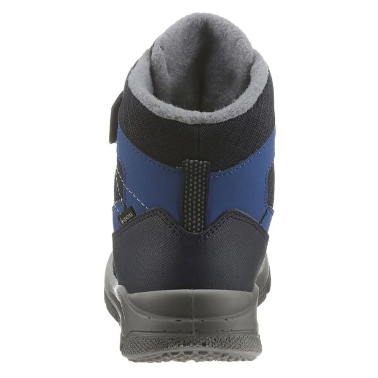 Winterboots SUPERFIT "MARS WMS: Mittel" Gr. 27, blau (blau, grau) Kinder Schuhe Stiefel Boots