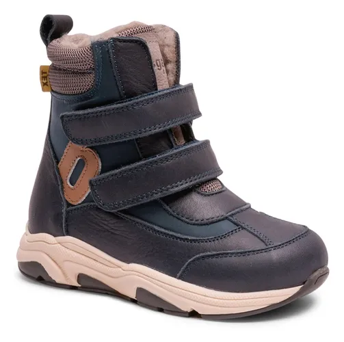 Winterstiefel BISGAARD "bisgaard marius tex" Gr. 25, blau (dunkelblau, kombiniert) Kinder Schuhe Stiefel Boots