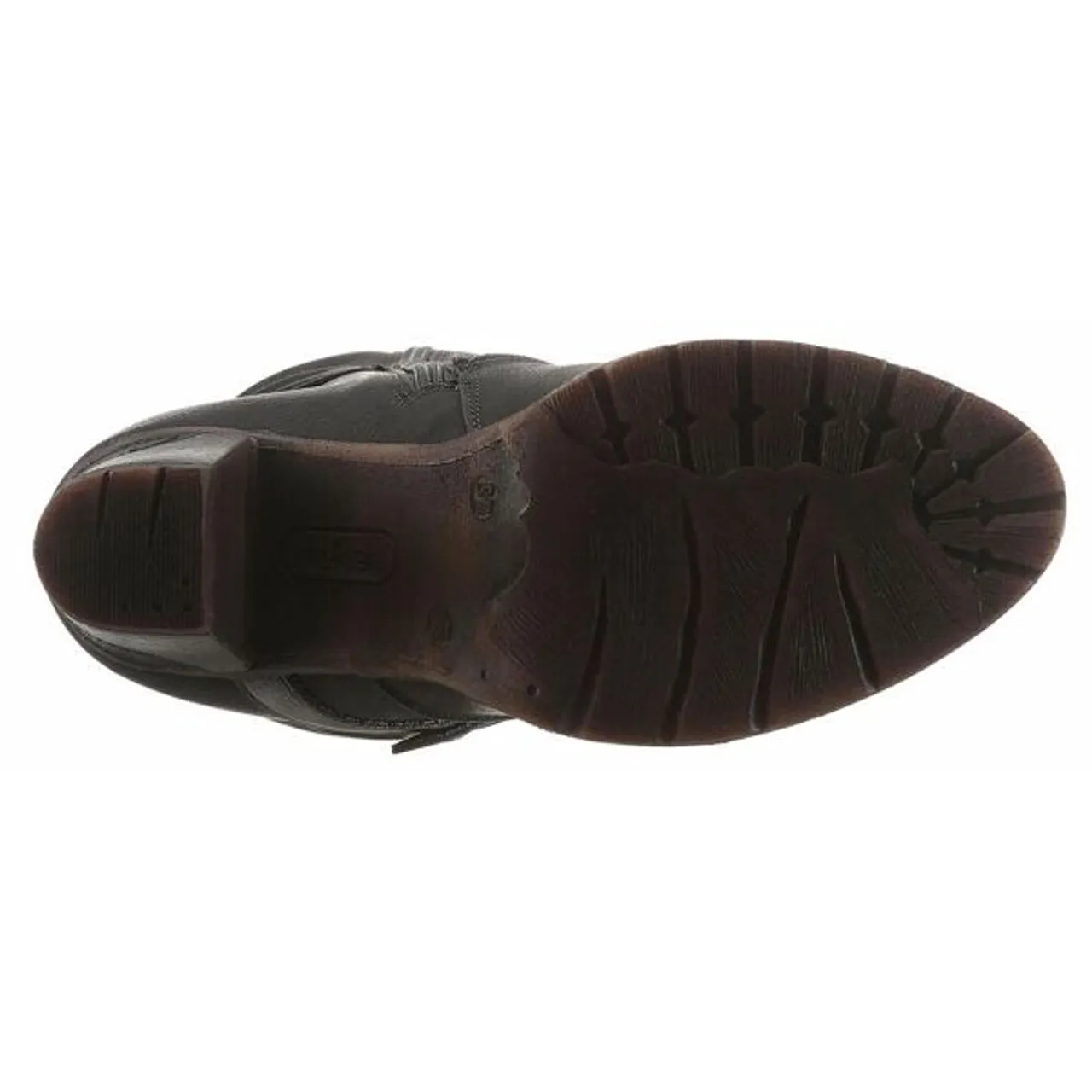 Winterstiefel RIEKER Gr. 42 (8), Normalschaft, schwarz Damen Schuhe Winterstiefel mit stylischem Zierriemchen