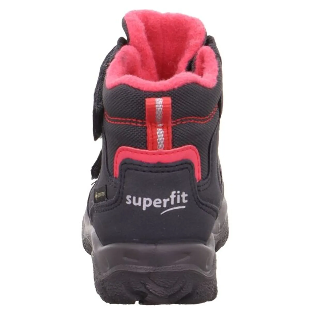 Winterstiefel SUPERFIT "HUSKY1 WMS: Mittel" Gr. 21, bunt (anthrazit, pink) Kinder Schuhe Stiefel Boots