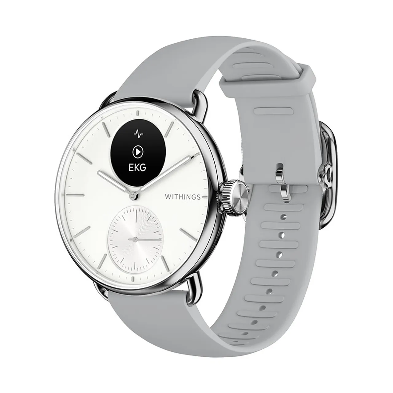 Withings Unisexuhr HWA10-MODEL 2-ALL-IN Edelstahl