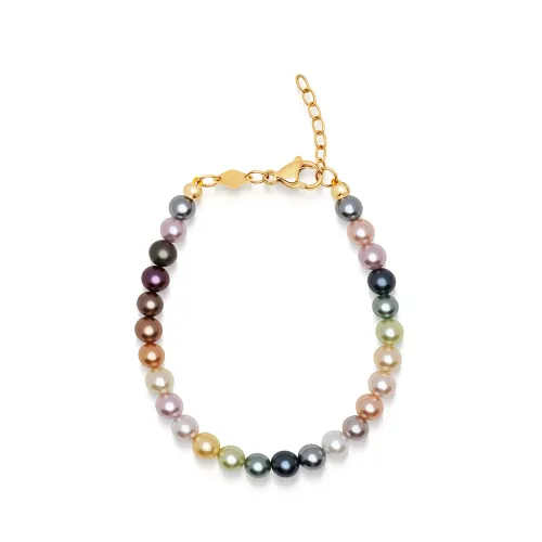 Women's Rainbow Pearl Bracelet Nialaya