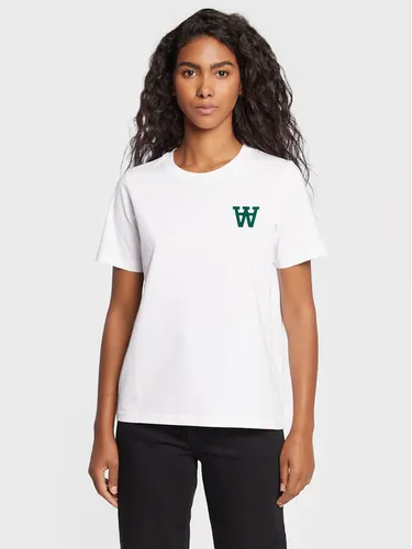 Wood Wood T-Shirt Mia 10232502-2222 Weiß Regular Fit